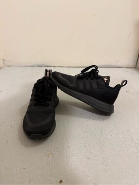 Black & Pink Adidas Running Shoes